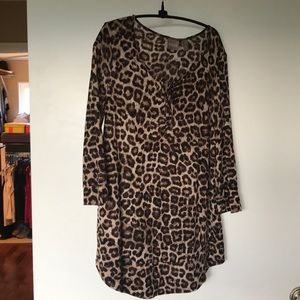 Animal Print Tunic